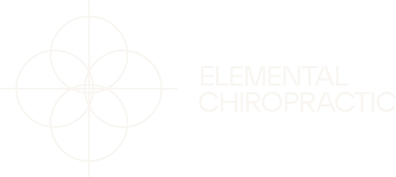 Elemental Chiropractic Logo white